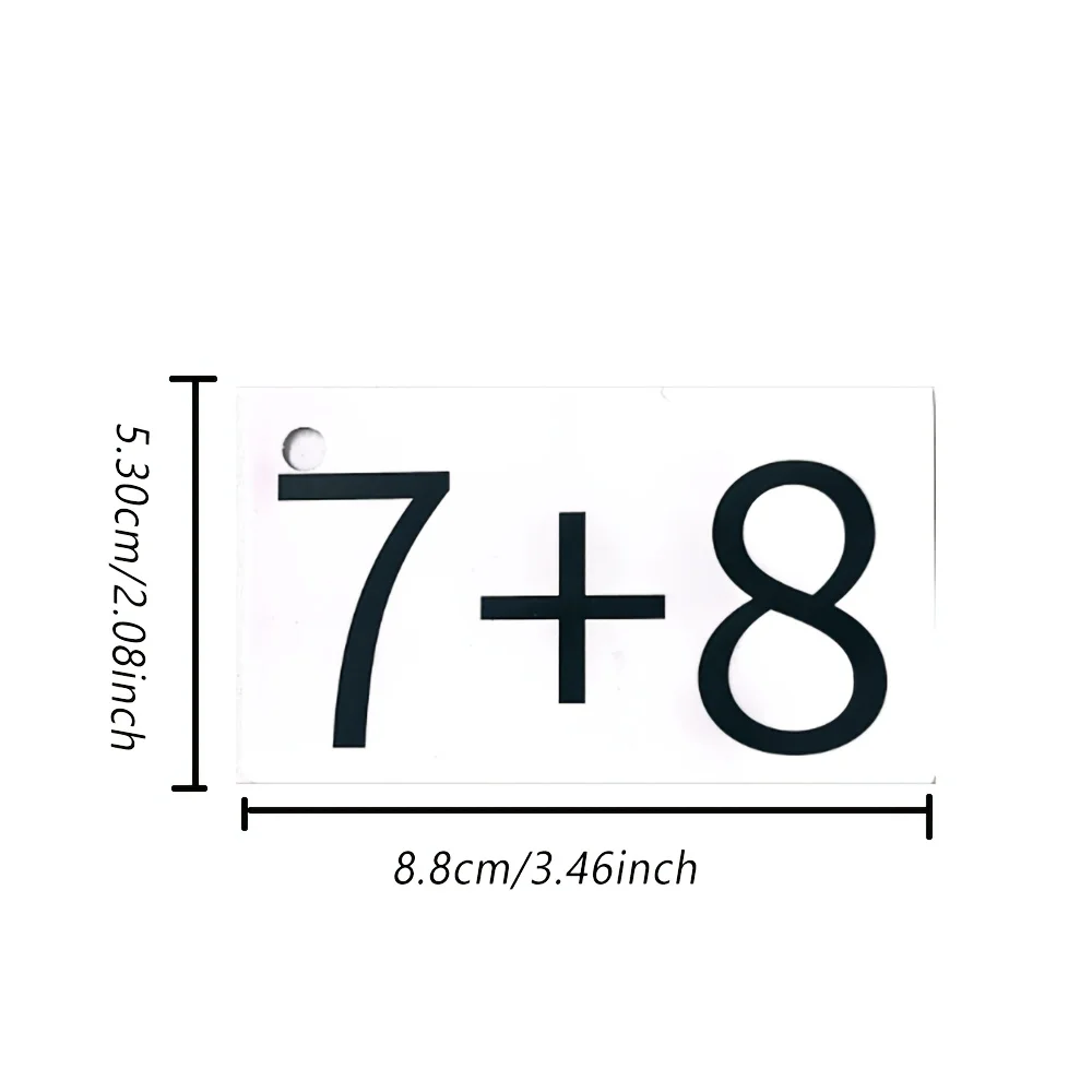 132-Piece Arithmetic Flashcards for Kids 3 132-Piece Arithmetic Flashcards for Kids - Image 3