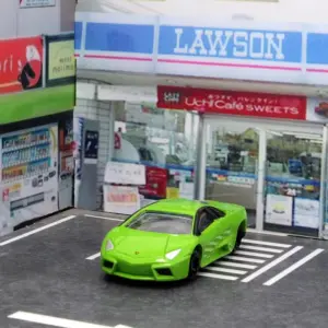 Green Lamborghini Reventon Diecast Model 7.8cm 8 Sef886402dc7c46d099133168f37de858x