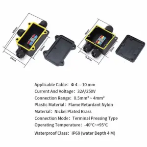 Outdoor Waterproof Junction Box 32A 250V IP68 15 Sef8dfa80855a4d67aabb024c022bbbf1e