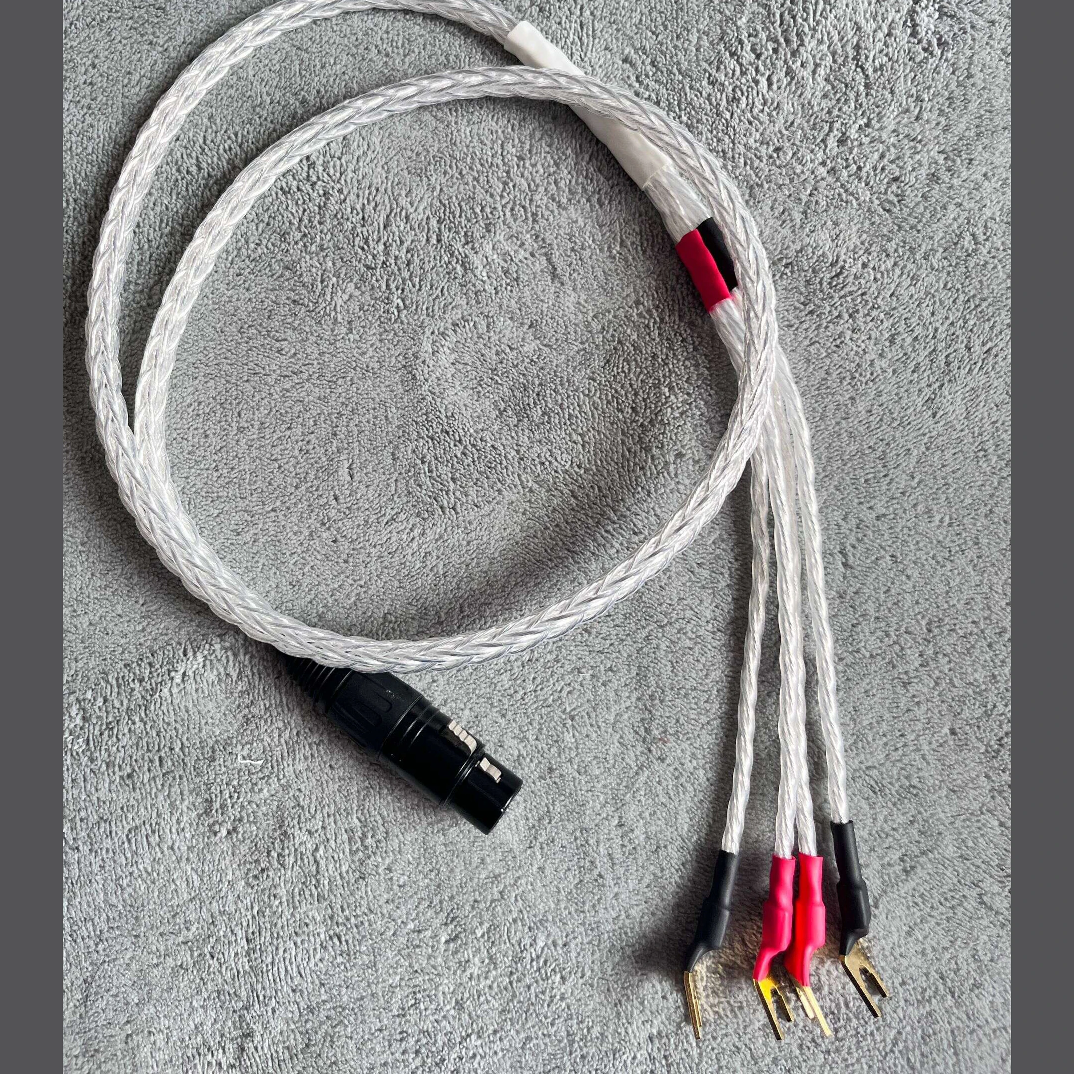 Premium XLR Female to 4 Banana Cable for Audio Systems 2 Premium XLR Female to 4 Banana Cable for Audio Systems - Image 2