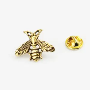 Elegant Bee Lapel Pin in Gold or Silver 9 Sefc1ed7c69b9403f803ad9af5f49fabew