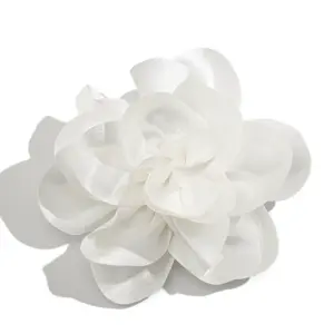 Vintage Fabric Flower Pin with Layered Satin Flowers 12 Seff253df3f7846c19cf8d3759c6ae853r