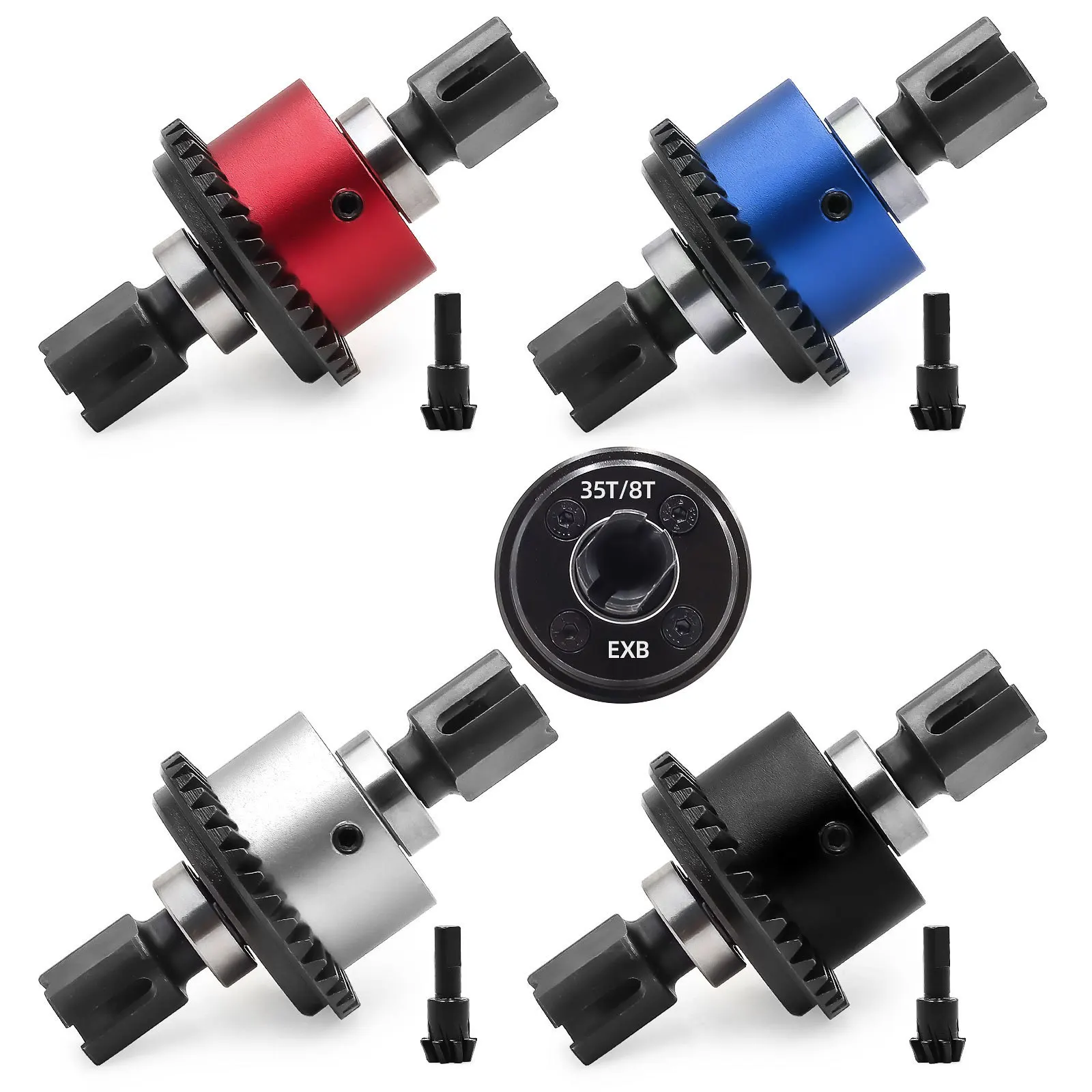 RC Differential Assembly for 1/8 Scale Vehicles 2 RC Differential Assembly for 1/8 Scale Vehicles - Image 2