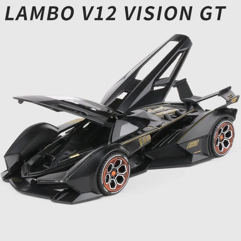 Lamborghini Vision GT V12 Alloy Model 1:22 Scale 9 Lamborghini Vision GT V12 Alloy Model 1:22 Scale - Image 9