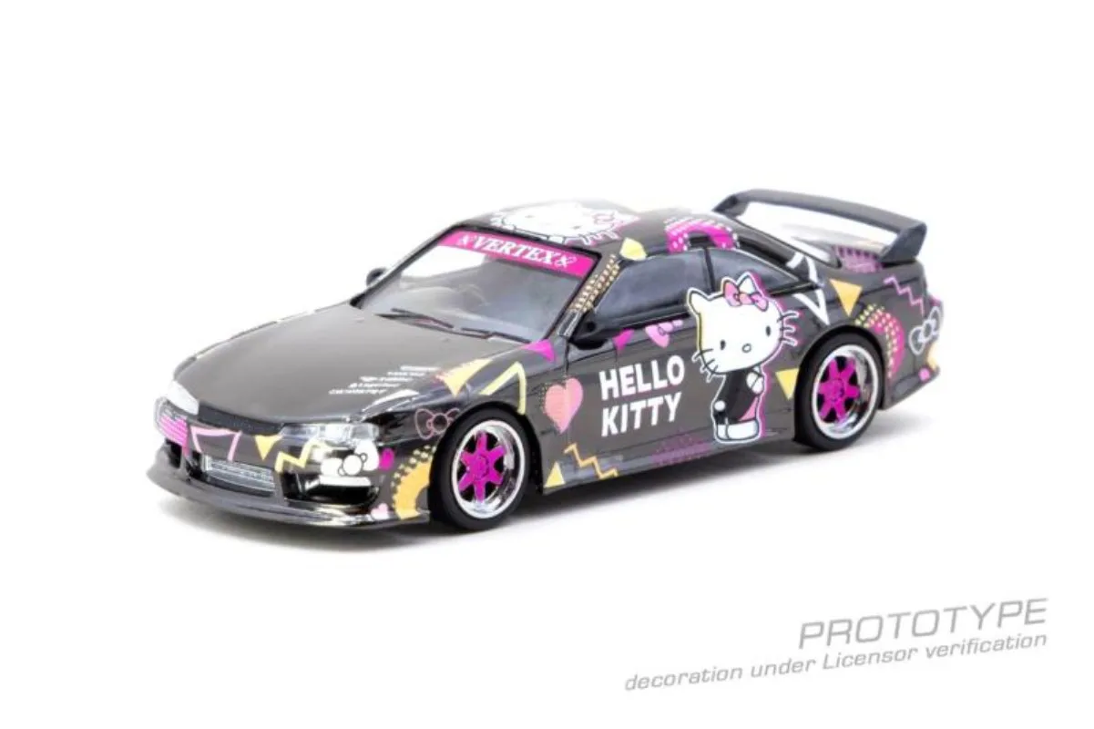Vibrant Nissan Silvia S14 1:64 Diecast Model 2 Vibrant Nissan Silvia S14 1:64 Diecast Model - Image 2