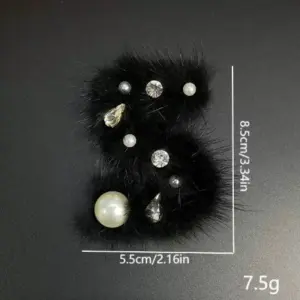 Gold Tone Fashion Brooch with Faux Pearl 18 Sf03c3e0f71644b1aadbf6788462ad3cf6