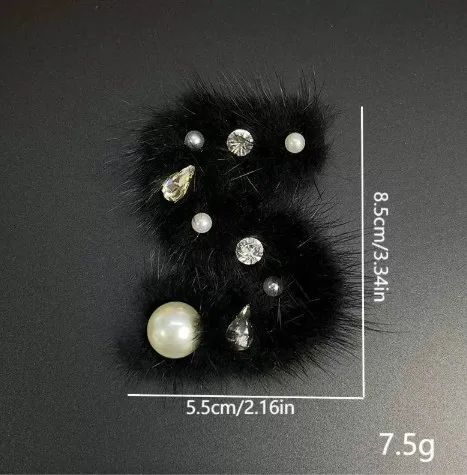 Gold Tone Fashion Brooch with Faux Pearl 9 Gold Tone Fashion Brooch with Faux Pearl - Image 9