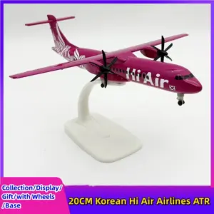 Vibrant Korean ATR 20cm Diecast Aircraft Model 9 Sf07bee20bf4243bba5d6eb7b415154cd9
