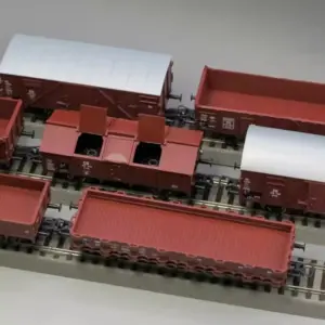 Vintage ROCO HO Fourth-Gen Freight Car Set 10 Sf07c7523e8a447c78d1a3cad8d161c6cG