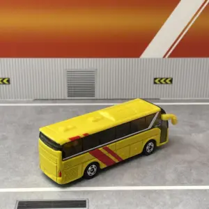 Bright Yellow 1/164 Diecast Bus Model 10 Sf09242bc79df4268be3db484d087b42av