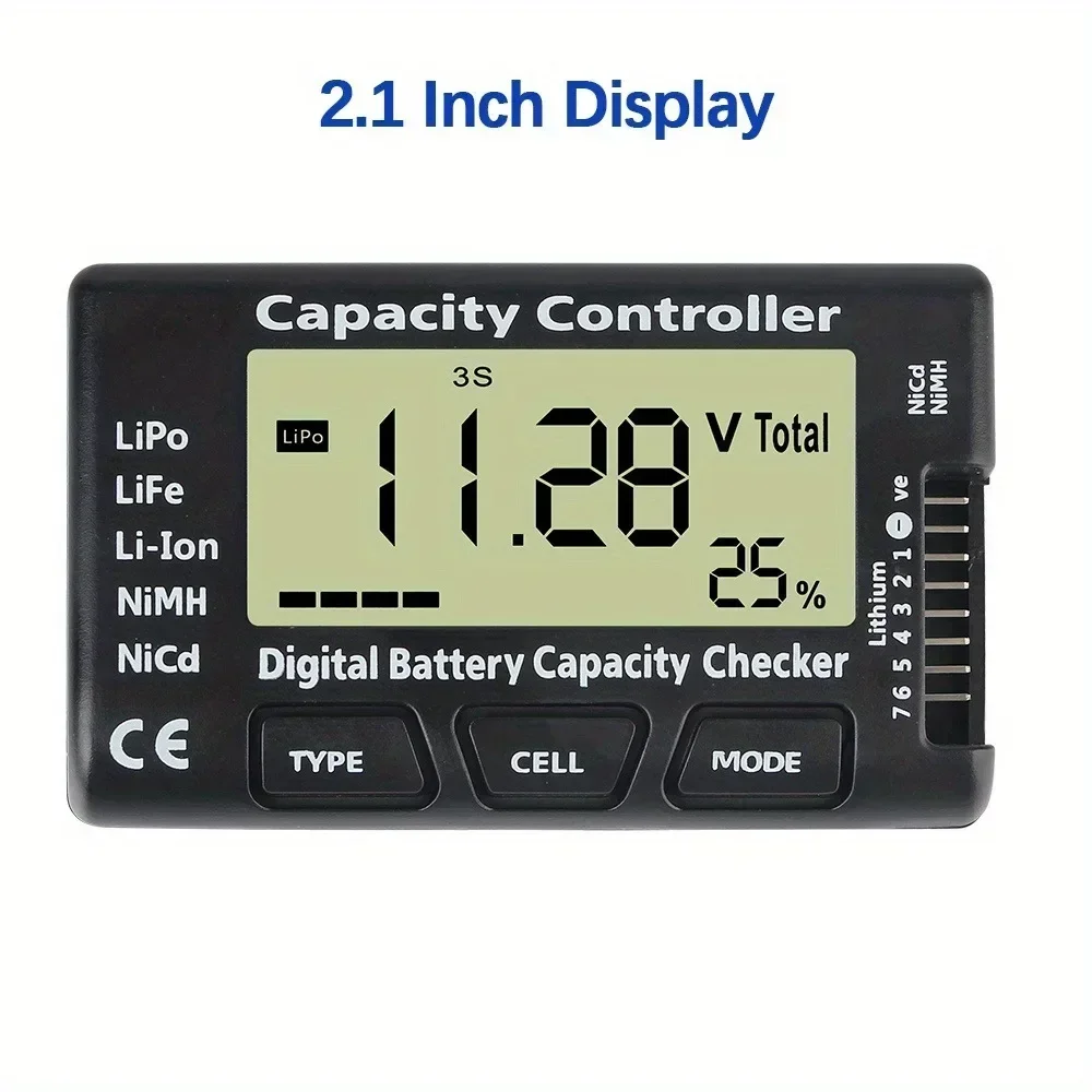 Digital Battery Capacity Checker for Lithium and NiMH 2 Digital Battery Capacity Checker for Lithium and NiMH - Image 2