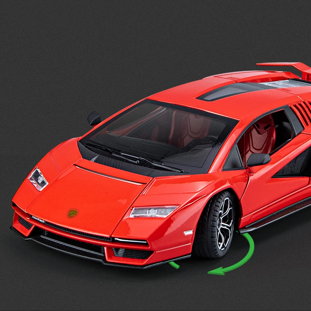 White 1/24 Scale Supercar Model by WELLY 4 White 1/24 Scale Supercar Model by WELLY - Image 4