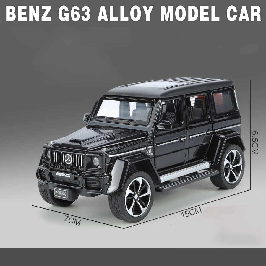 1:32 Mercedes Benz G63 Diecast Model Car 9 1:32 Mercedes Benz G63 Diecast Model Car - Image 9