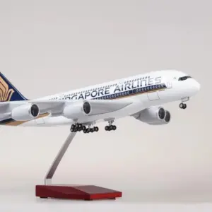 Airbus A380 Scale Model with LED Lighting 13 Sf0ec68d48fc5414f8fd9a8e701a8b0c4D