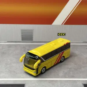 Bright Yellow 1/164 Diecast Bus Model 11 Sf115eb9b39144c398a90b0d392acd403v