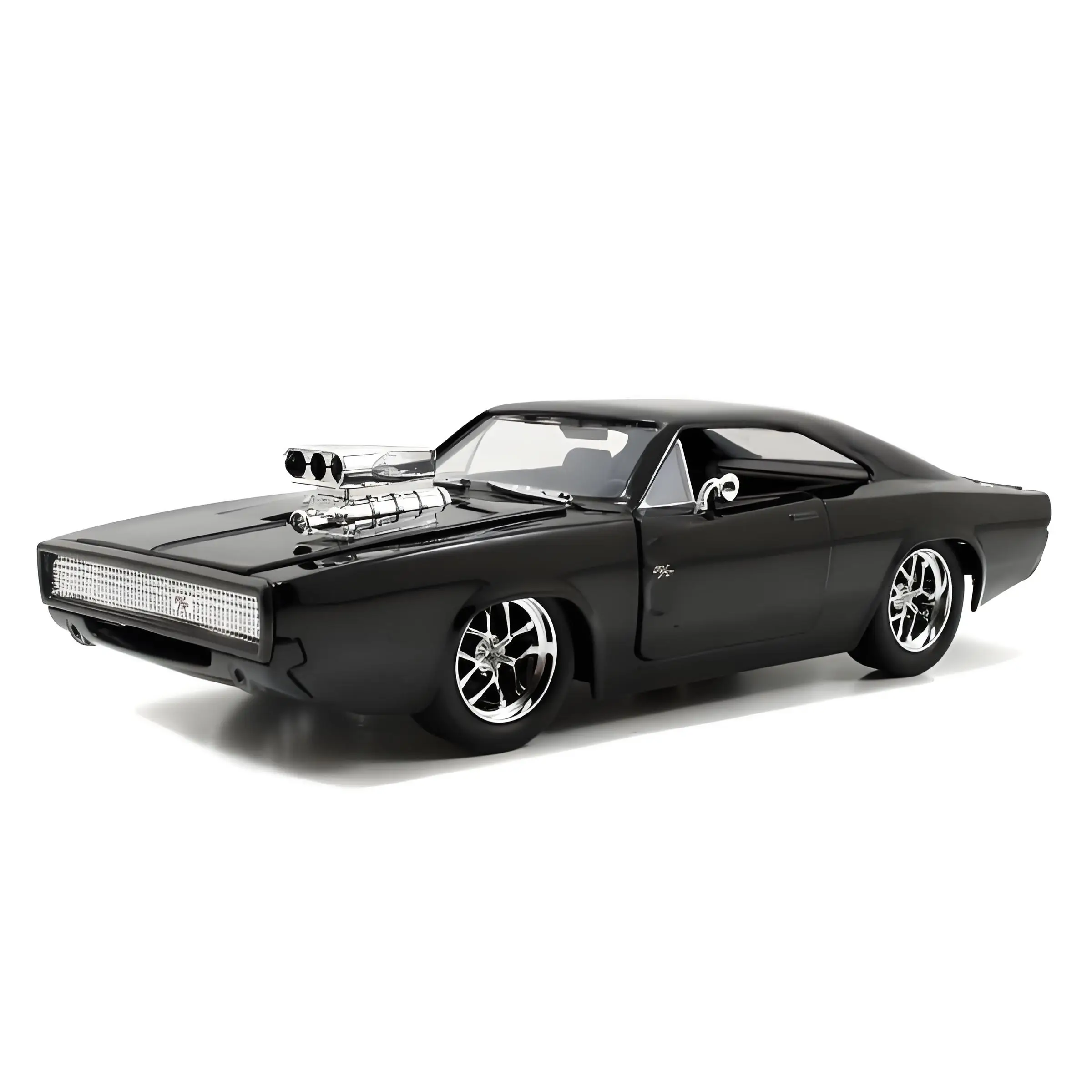 Black Dodge Charger R/T Diecast Model 1:24 Scale 4 Black Dodge Charger R/T Diecast Model 1:24 Scale - Image 4