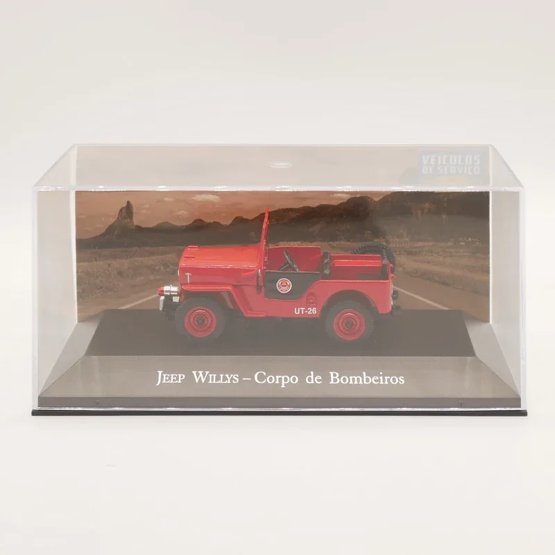 Vintage Red Jeep Willys Model for Collectors 6 Vintage Red Jeep Willys Model for Collectors - Image 6