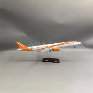 EasyJet Airbus A321 Diecast Model 47cm with LED Option 8 Sf1230c495cf14cc4a4d15d87b7eabe54N