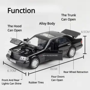 1:32 Scale Mercedes Car Model Collection 12 Sf1271b76ccad455e95aedac4f58e1e777