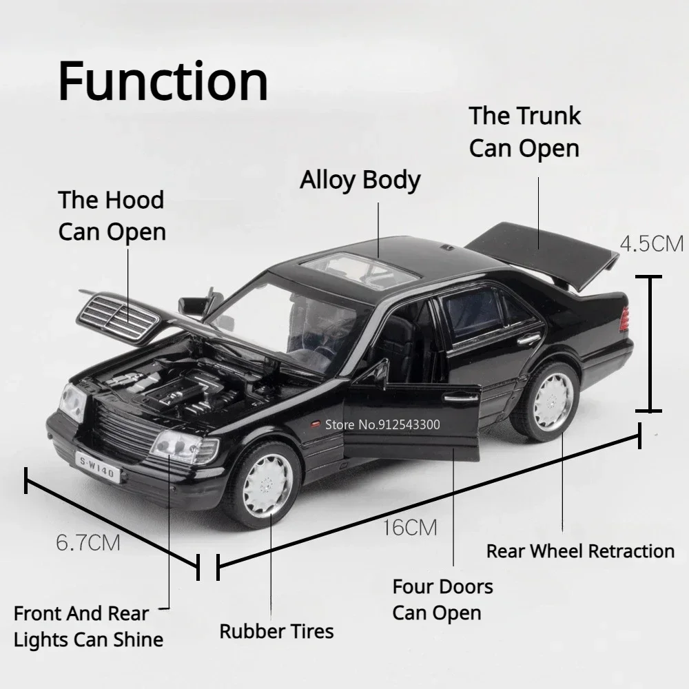 1:32 Scale Mercedes Car Model Collection 3 1:32 Scale Mercedes Car Model Collection - Image 3