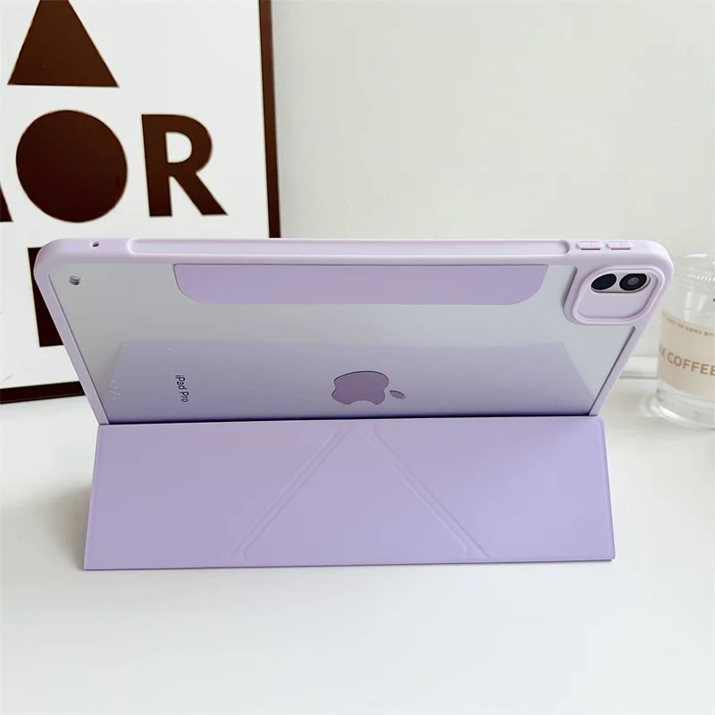 Purple 11-Inch iPad Protective Case for Most Models 4 Purple 11-Inch iPad Protective Case for Most Models - Image 4