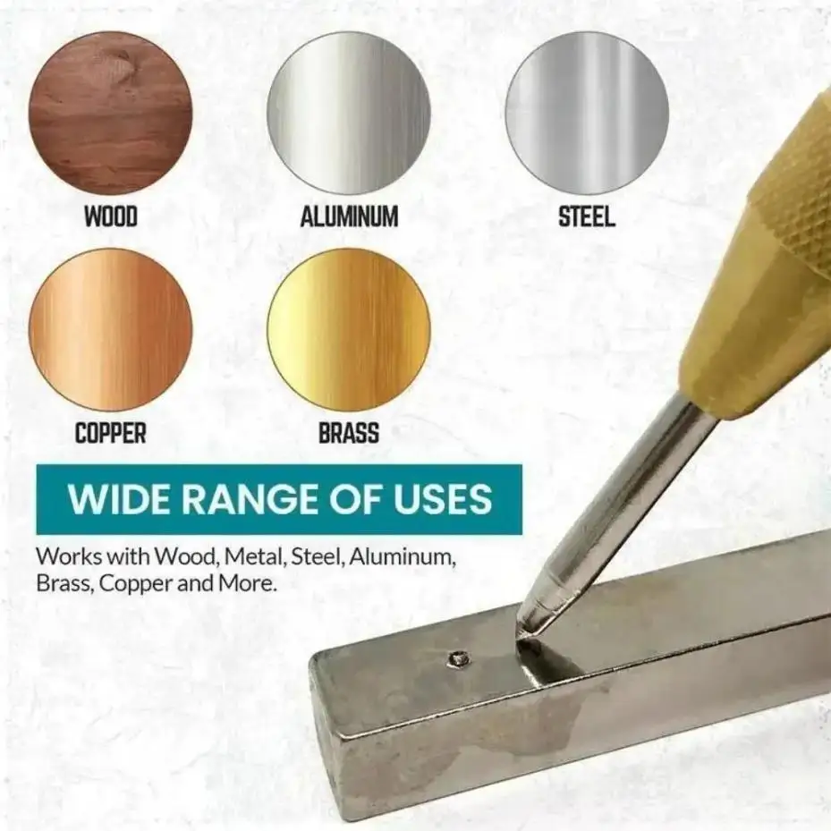 Vibrant Automatic Center Punch 12.7mm 2 Vibrant Automatic Center Punch 12.7mm - Image 2