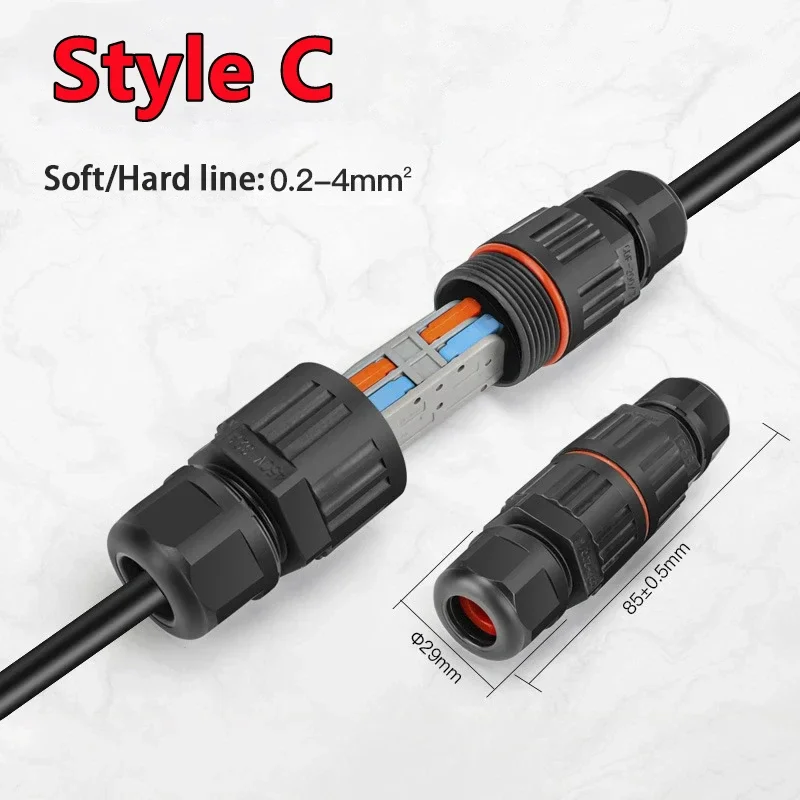 Outdoor Waterproof Wiring Connector IP68 32A 450V 7 Outdoor Waterproof Wiring Connector IP68 32A 450V - Image 7