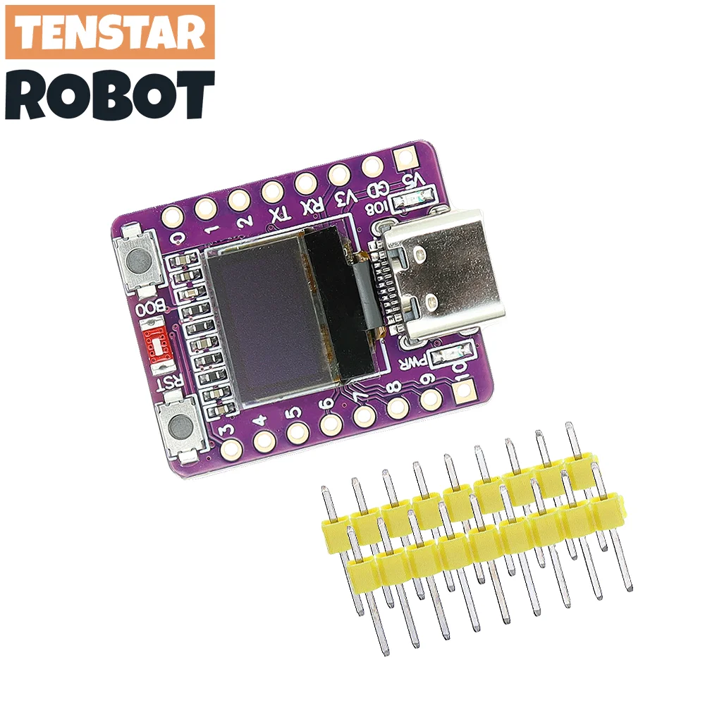 ESP32-C3 OLED Development Modules Set of Two 4 ESP32-C3 OLED Development Modules Set of Two - Image 4