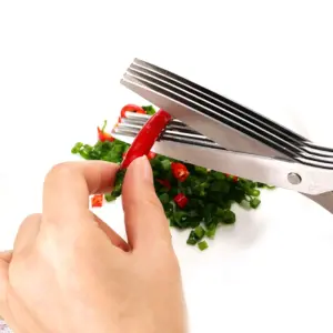 Multi-Layered Kitchen Scissors with Green Handles 9 Sf197b77a4e8847ad9657ff2a7eb098415 1