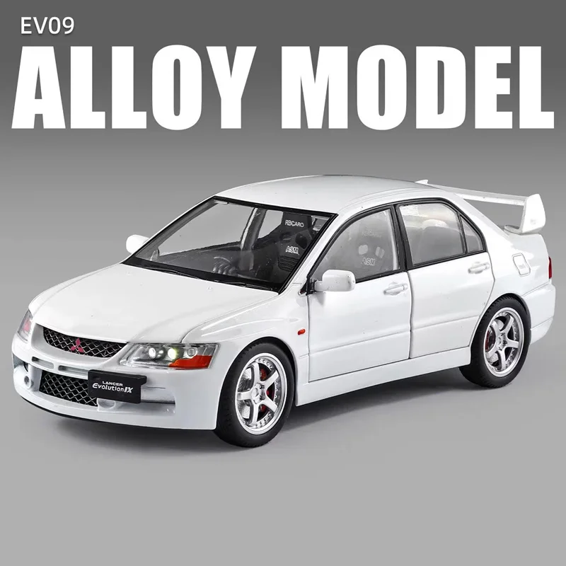 Mitsubishi Lancer Evolution EV09 Diecast Model 1:24 9 Mitsubishi Lancer Evolution EV09 Diecast Model 1:24 - Image 9