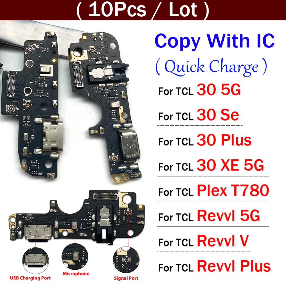 TCL USB Charge Port Flex Cables Set of 10 2 TCL USB Charge Port Flex Cables Set of 10 - Image 2