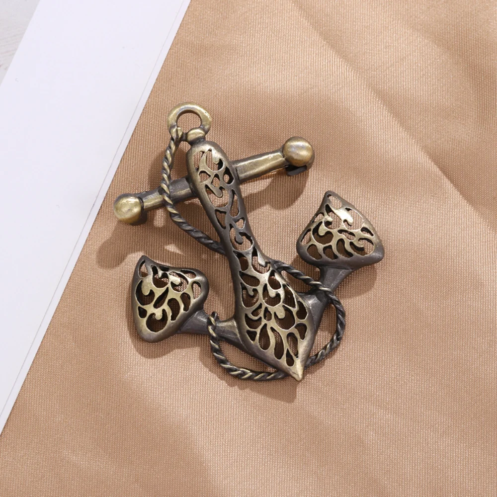 Vintage Maritime Anchor Brooch - Unisex Nautical Accessory 3 Vintage Maritime Anchor Brooch - Unisex Nautical Accessory - Image 3