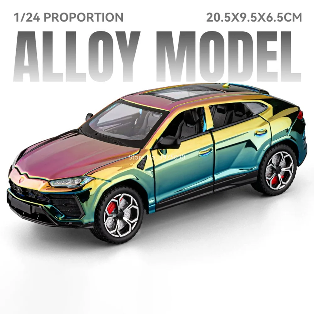 1:24 Lamborghini Urus Model Toy in Gold 7 1:24 Lamborghini Urus Model Toy in Gold - Image 7
