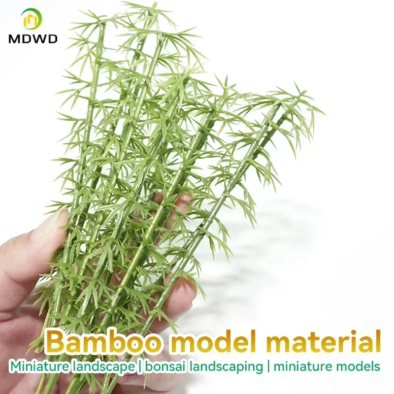 Miniature Bamboo Trees Set for Models 5 Miniature Bamboo Trees Set for Models - Image 5