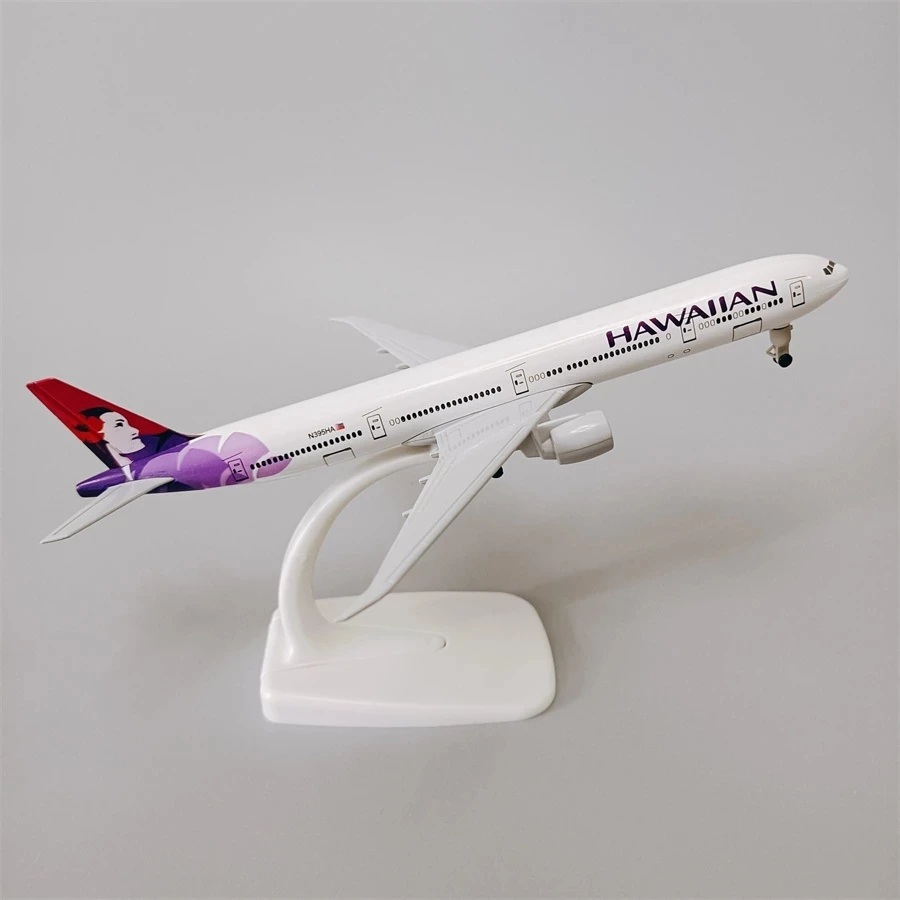 Hawaiian B777 Diecast Aircraft Model (20cm) 3 Hawaiian B777 Diecast Aircraft Model (20cm) - Image 3