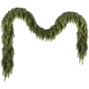 Realistic Christmas Cedar Garland in Multiple Lengths