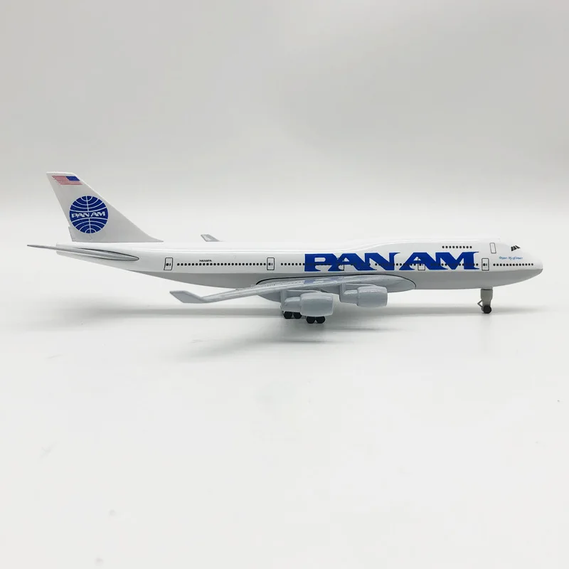 Pan Am B747 Diecast Airplane Model 20cm 3 Pan Am B747 Diecast Airplane Model 20cm - Image 3