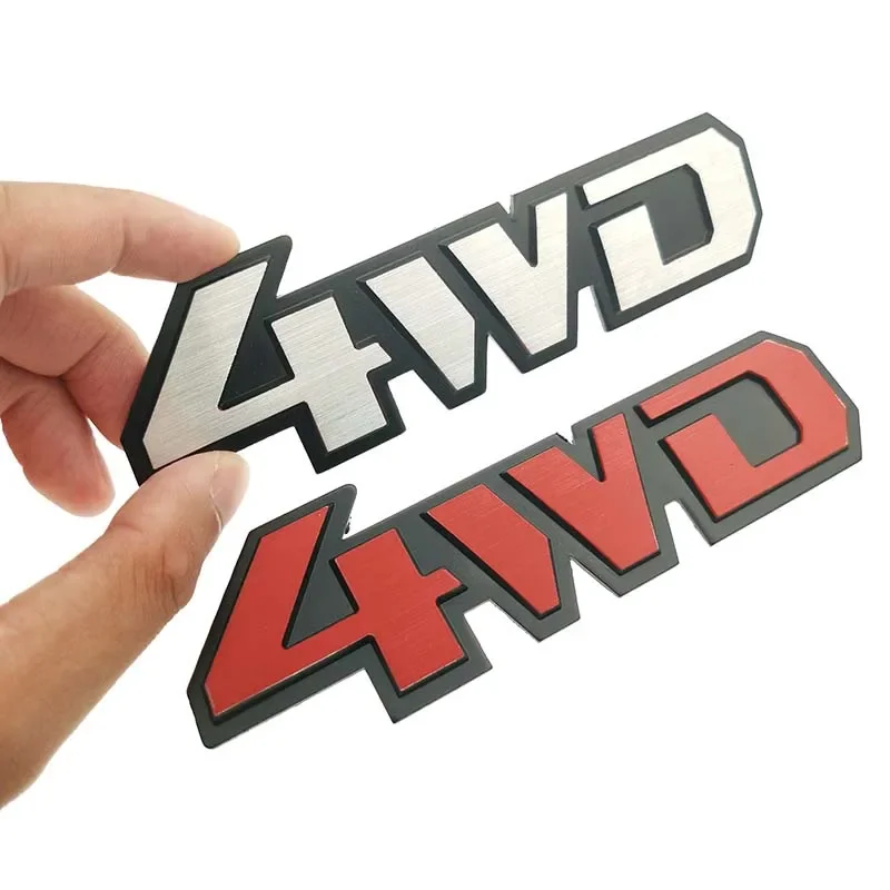 3D 4WD Emblem for Vehicles 2 3D 4WD Emblem for Vehicles - Image 2