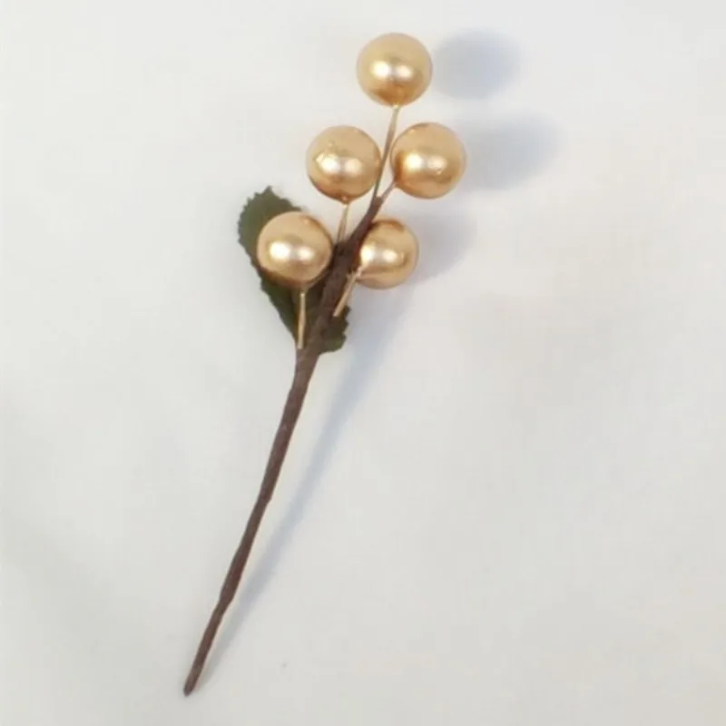 Festive Artificial Berry Decor Set (12mm, 6pcs) 8 Festive Artificial Berry Decor Set (12mm, 6pcs) - Image 8