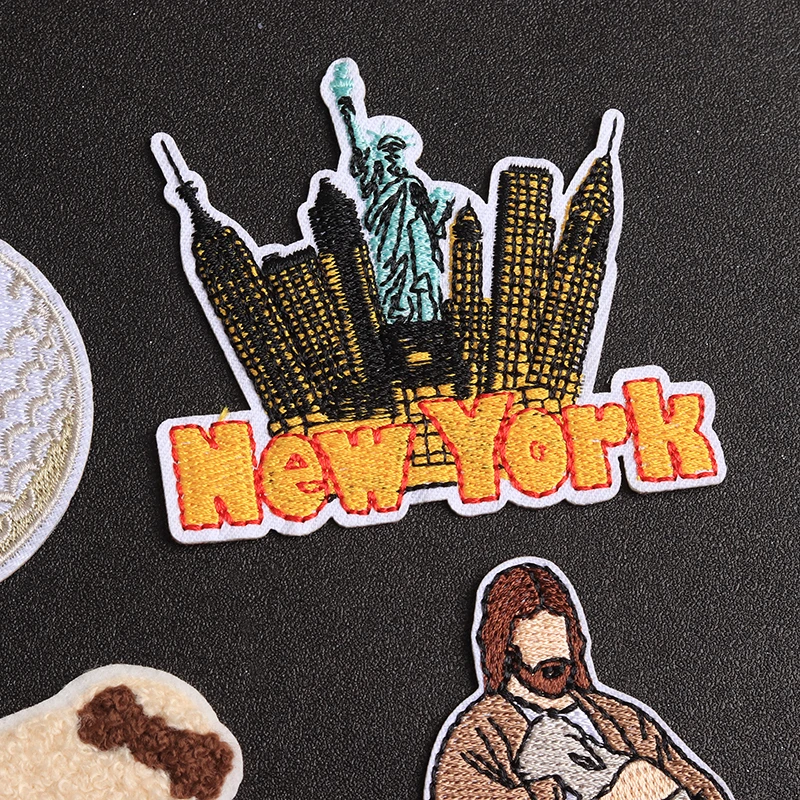 Cartoon Guitar Bear Embroidered Iron-On Patch 5 Cartoon Guitar Bear Embroidered Iron-On Patch - Image 5