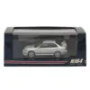 Hobby Japan 1/64 Lancer GSR Evolution V (CP9A)1998 YOKOHAMA ADVAN&with Mud Flap Satellite Silver HJ642032A Series Diecast Models