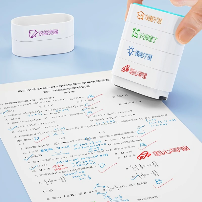 5-Layer Rating and Check Stamp Set 3 5-Layer Rating and Check Stamp Set - Image 3