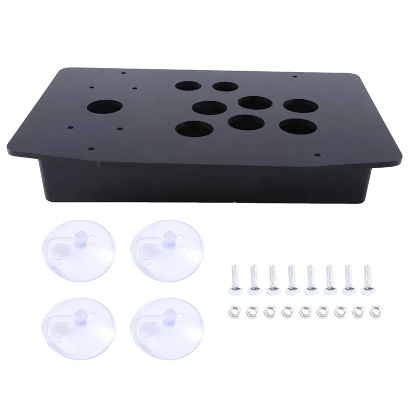 Black Acrylic Arcade Control Panel Kit 3 Black Acrylic Arcade Control Panel Kit - Image 3