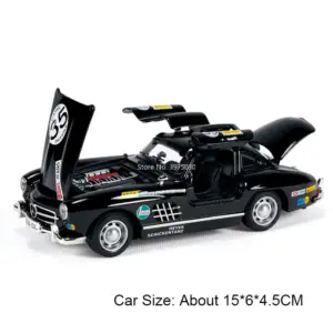 1:32 Scale Mercedes-Benz 300SL Diecast Model 17 Sf2c06dec892c4ee6a2289fd48be64c36e