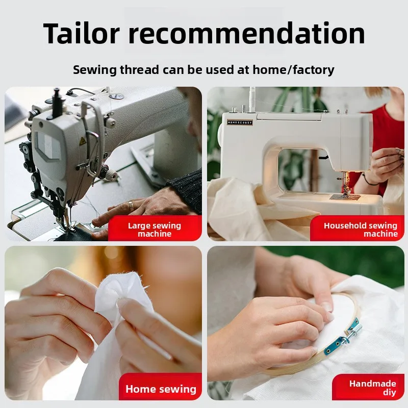 Vibrant 3000-Yard Polyester Sewing Thread 5 Vibrant 3000-Yard Polyester Sewing Thread - Image 5