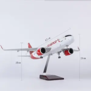 Airbus A320 Model with LED Lighting 10 Sf2ea2c8f85a24582ab9e700e136b6c4b4