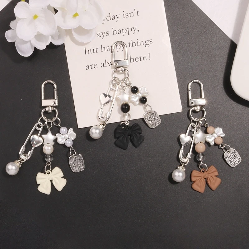 Colorful Beaded Keychain with Resin Star Pendant 5 Colorful Beaded Keychain with Resin Star Pendant - Image 5