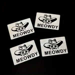 Playful Cat Patch with Cowboy Hat 8 Sf31b89288e054607a4aa6f7ac73eb930s