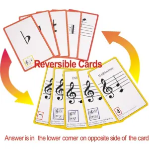 Music Flash Cards Set for Beginners 9 Sf326d0b2fb3f4ef2820566d0939aa939B