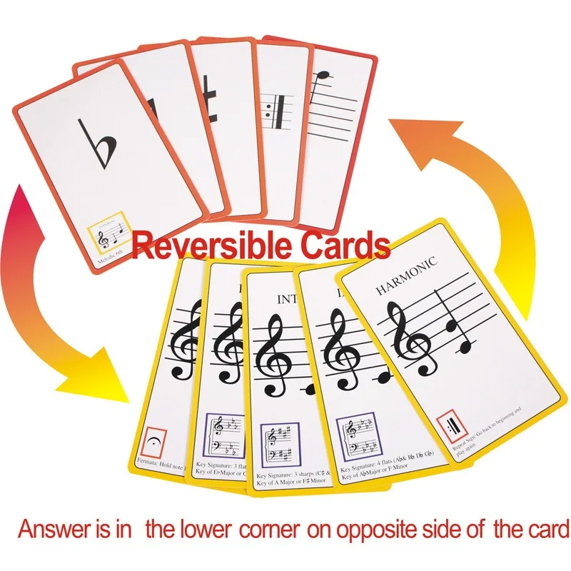 Music Flash Cards Set for Beginners 4 Music Flash Cards Set for Beginners - Image 4